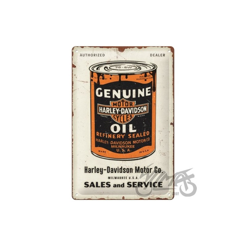 TABLICA PLAKAT 20x30 HARLEY-DAVIDSON GENUI 22407