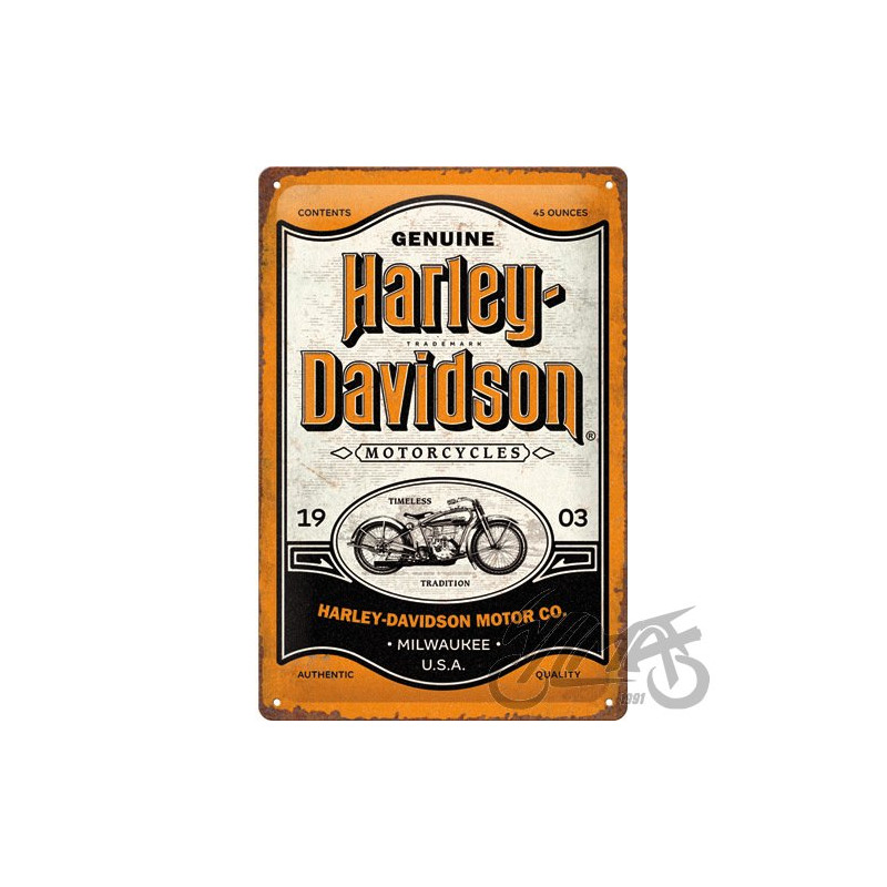 TABLICA PLAKAT 20x30 HARLEY-DAVIDSON 22419