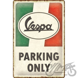 TABLICA PLAKAT 20x30 VESPA PARKING ONLY 22421