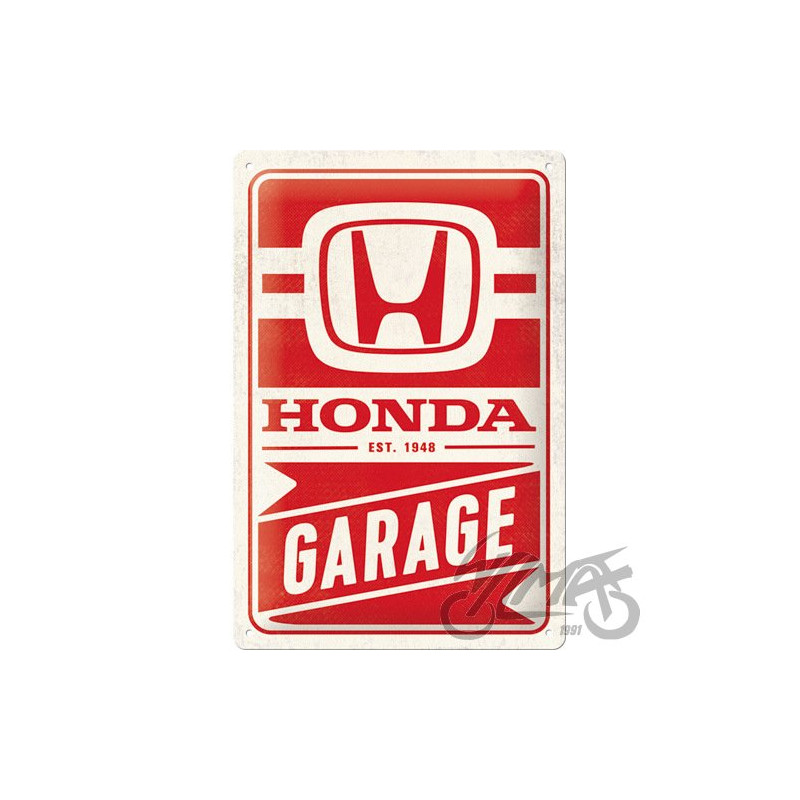 TABLICA PLAKAT 20x30 HONDA AM GARAGE 22424