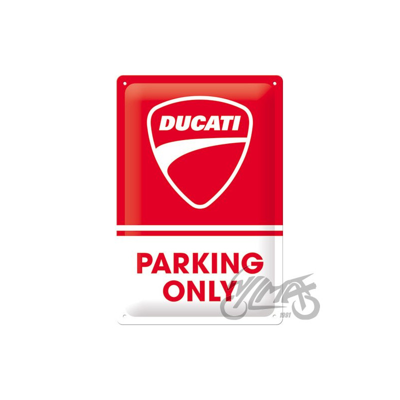 TABLICA PLAKAT 20x30 DUCATI PARKING ONLY 22426