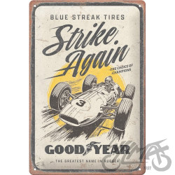 TABLICA PLAKAT 20x30 GOODYEAR BLUE STRIKES 22427