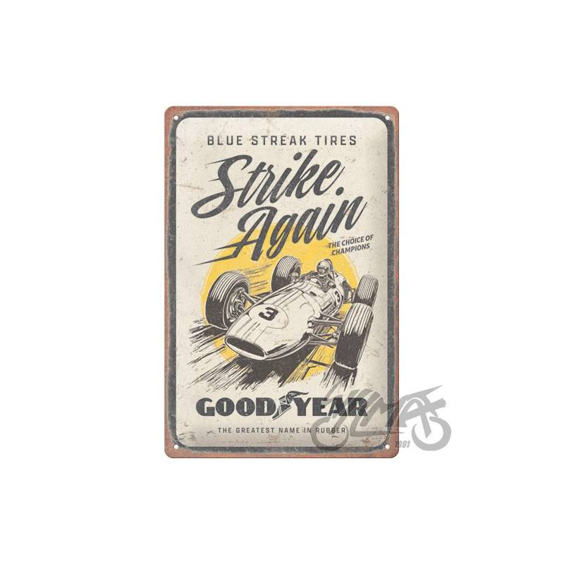 TABLICA PLAKAT 20x30 GOODYEAR BLUE STRIKES 22427