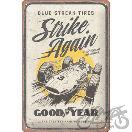 TABLICA PLAKAT 20x30 GOODYEAR BLUE STRIKES 22427