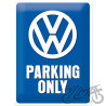TABLICA PLAKAT 30X40 VW PARKING 23135