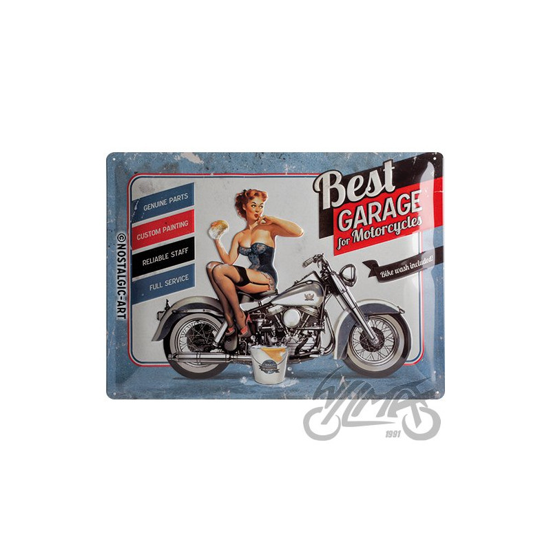 TABLICA PLAKAT 30X40 BEST GARAGE 23142