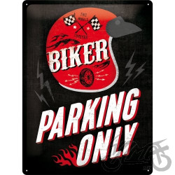 TABLICA PLAKAT 30X40 BIKER PARKING 23230