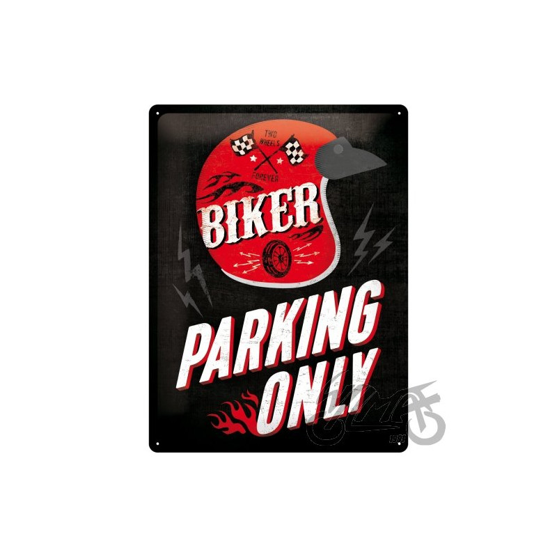 TABLICA PLAKAT 30X40 BIKER PARKING 23230