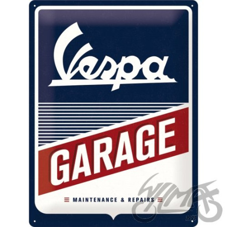 TABLICA PLAKAT 30x40 VESPA GARAGE 23257