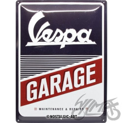 TABLICA PLAKAT 30x40 VESPA GARAGE 23257