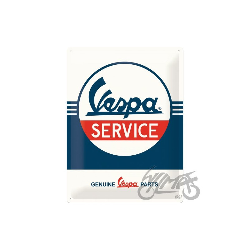 TABLICA PLAKAT 30x40 VESPA SERVICE 23259