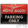 TABLICA PLAKAT 30x40 MOTO GUZZI PARKING ONLY 23261