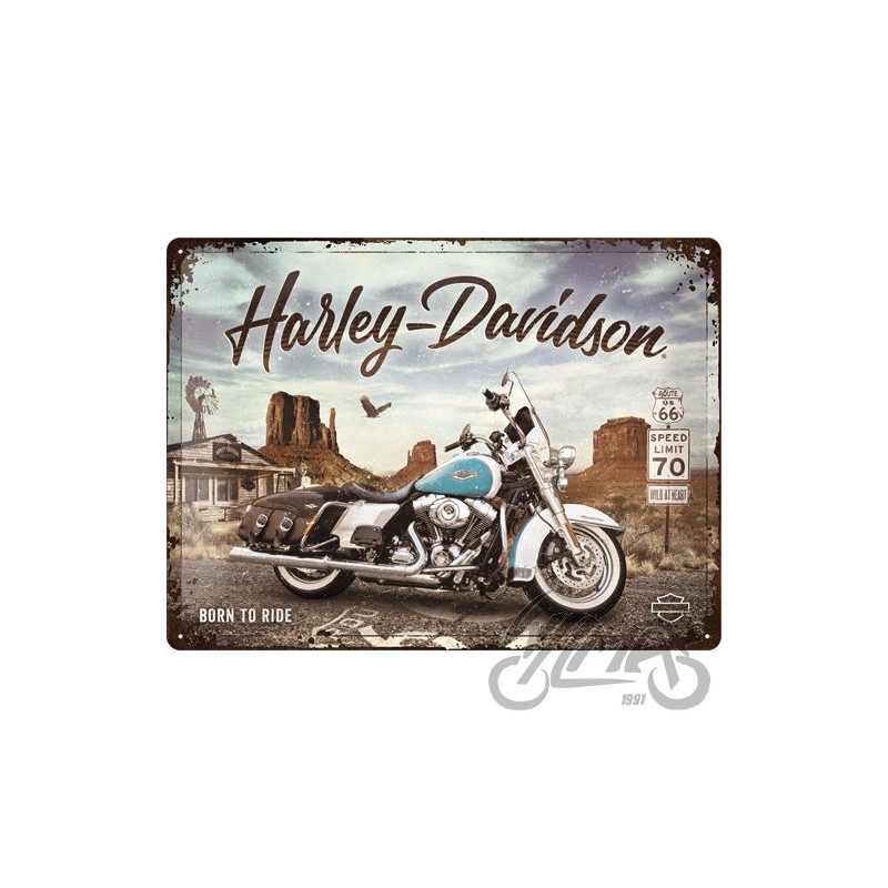 TABLICA PLAKAT 30x40 HARLEY-DAVIDSON ROUTE 23291