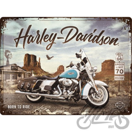 TABLICA PLAKAT 30x40 HARLEY-DAVIDSON ROUTE 23291