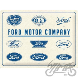 TABLICA PLAKAT 30x40 FORD LOGO EVOLUTION 23299