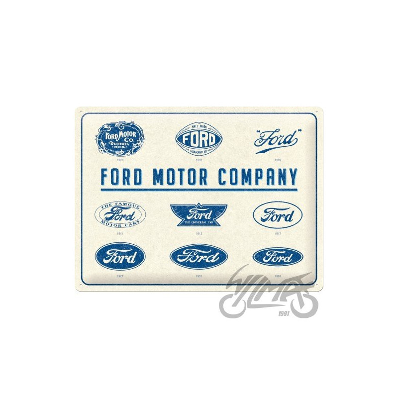 TABLICA PLAKAT 30x40 FORD LOGO EVOLUTION 23299