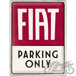 TABLICA PLAKAT 30x40 FIAT PARKING ONLY 23300