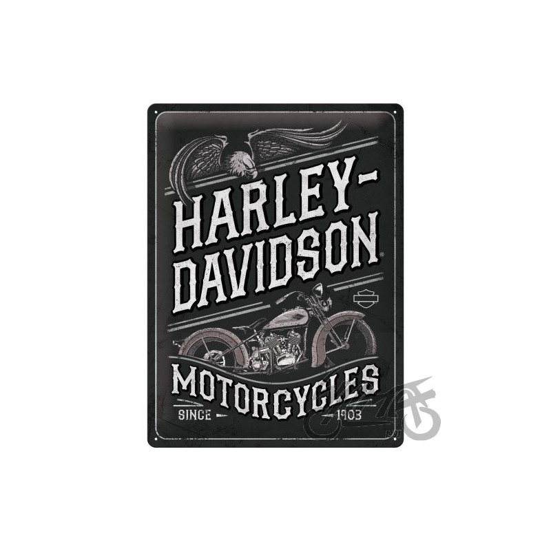 TABLICA PLAKAT 30x40 HARLEY EAGLE 23301
