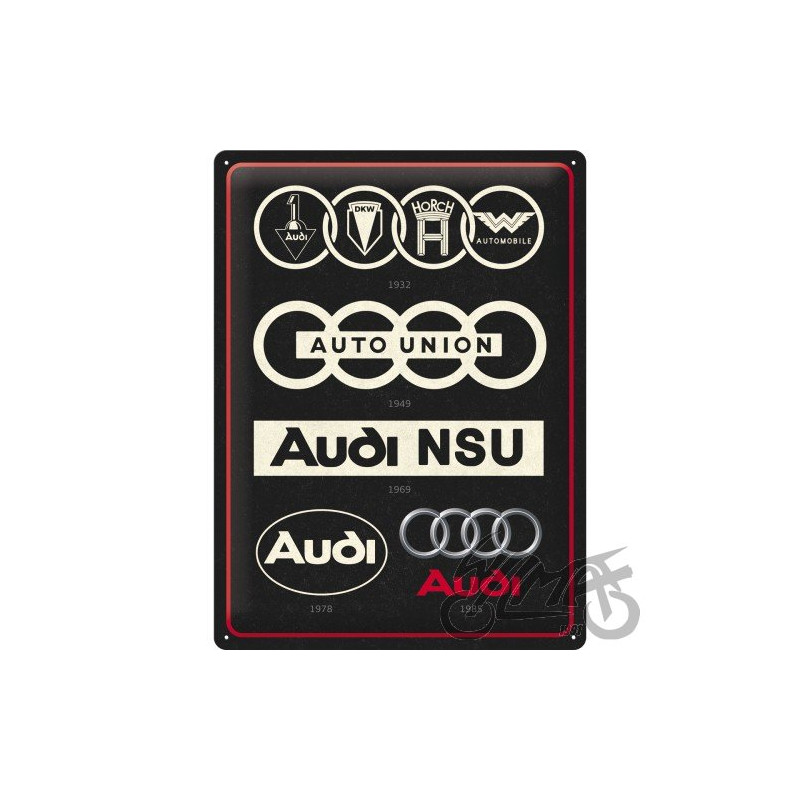 TABLICA PLAKAT 30x40 AUDI EVOLUTION 23306