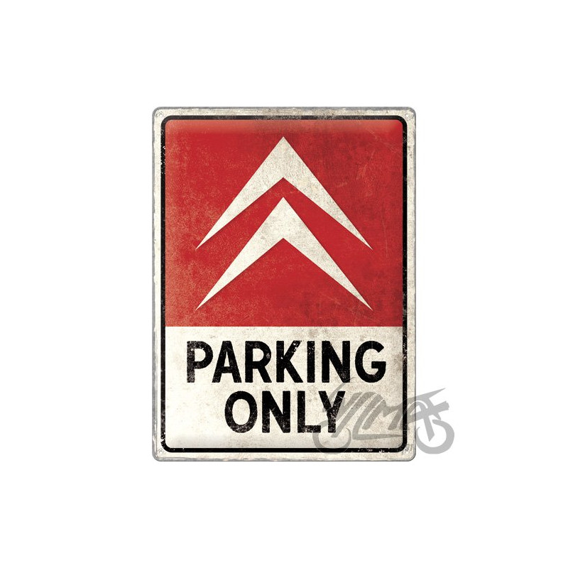 TABLICA PLAKAT 30x40 CITROEN PARKING ONLY 23307