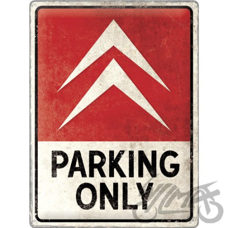 TABLICA PLAKAT 30x40 CITROEN PARKING ONLY 23307