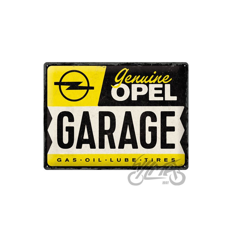 TABLICA PLAKAT 30x40 OPEL GARAGE 23315