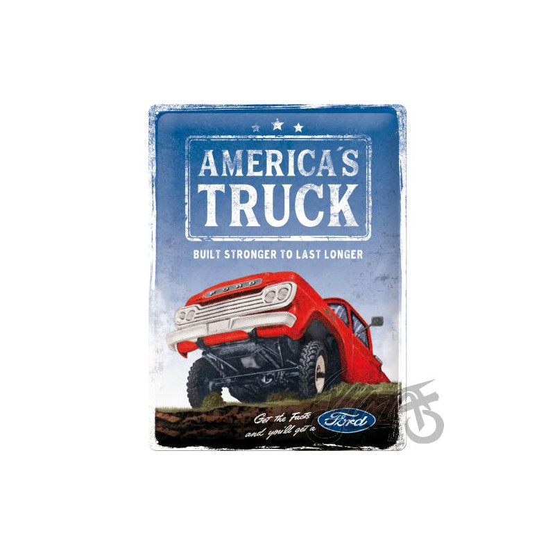 TABLICA PLAKAT 30x40 FORD AMERICA TRUCK 23320
