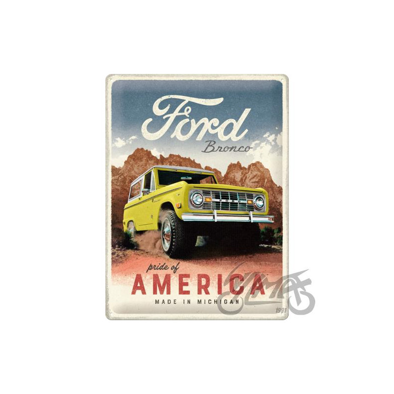 TABLICA PLAKAT 30x40 FORD BRONCO PRIDE 23322