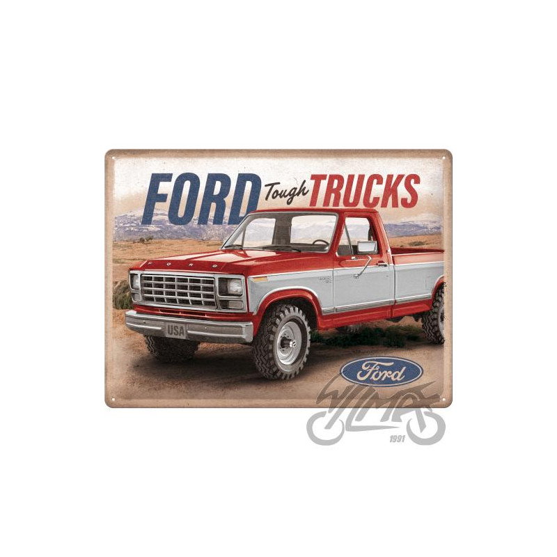 TABLICA PLAKAT 30x40 FORD TOUGH TRUCKS F25 23324