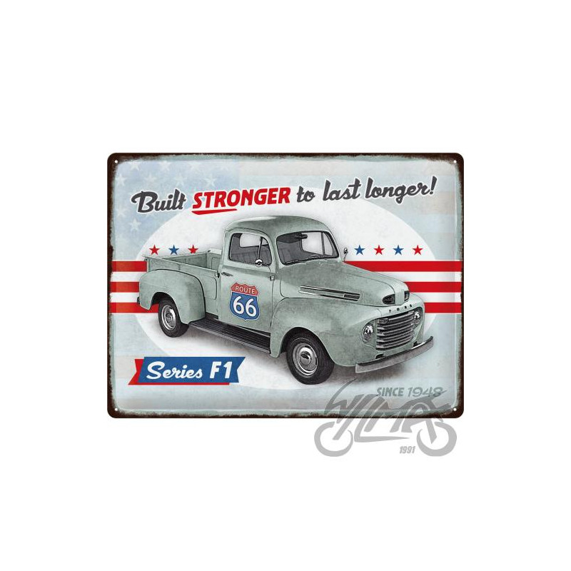 TABLICA PLAKAT 30x40 FORD F1 BUILT STRONGE 23325
