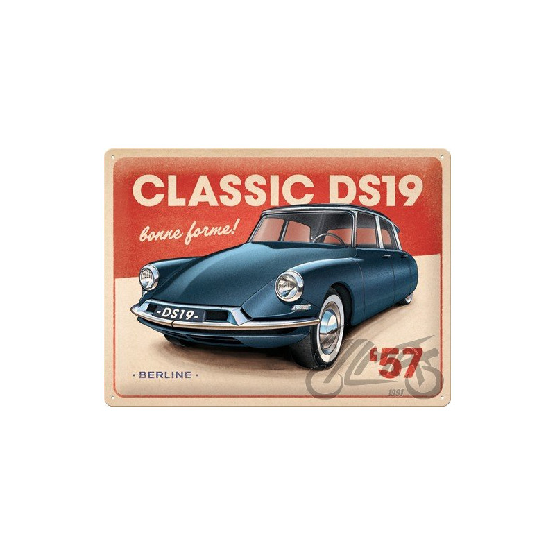TABLICA PLAKAT 30x40 CITROEN DS19 CLASSIC 23332