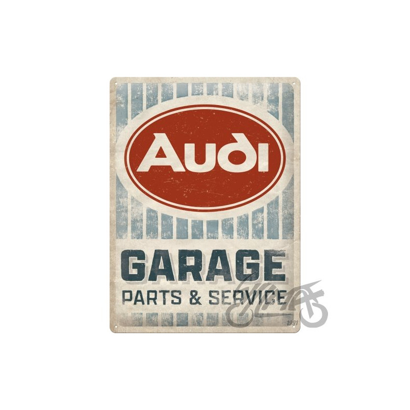 TABLICA PLAKAT 30x40 AUDI GARAGE 23349