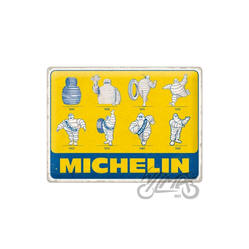 TABLICA PLAKAT 30x40 MICHELIN LOGO EVOLUTION 23359