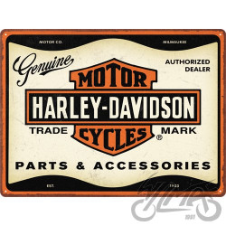 TABLICA PLAKAT 30x40 HARLEY-DAVIDSON PARTS 23366