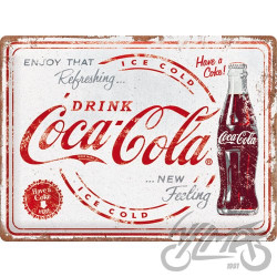 TABLICA PLAKAT 30x40 COCA-COLA REFRESHING 23370