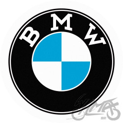 PLAKAT OKRĄGŁY 35cm BMW LOGO 25101