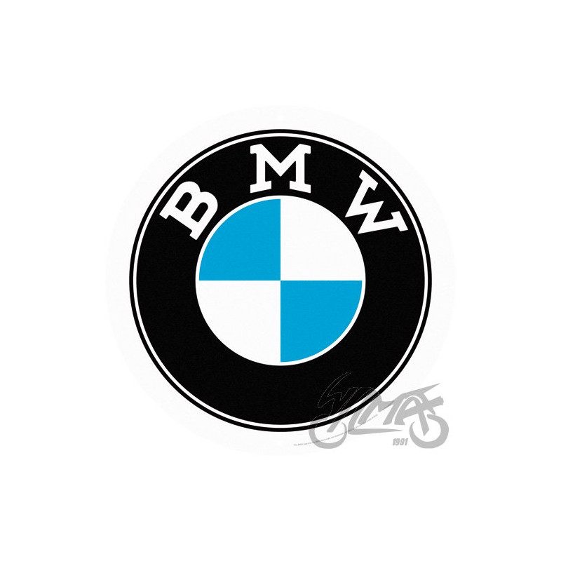 PLAKAT OKRĄGŁY 35cm BMW LOGO 25101