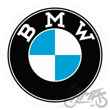 PLAKAT OKRĄGŁY 35cm BMW LOGO 25101