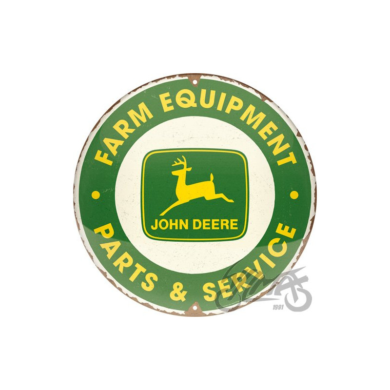 PLAKAT OKRĄGŁY 35cm JOHN DEERE 25104