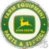 PLAKAT OKRĄGŁY 35cm JOHN DEERE 25104