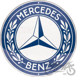 PLAKAT OKRĄGŁY 35cm MERCEDES BENZ 25105