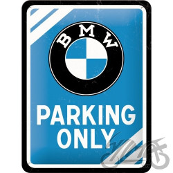TABLICA PLAKAT 15X20 BMW PARKING ONLY 26177