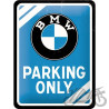 TABLICA PLAKAT 15X20 BMW PARKING ONLY 26177