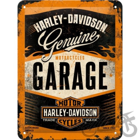 TABLICA PLAKAT 15X20 HARLEY-DAVIDSON GARAGE 26178