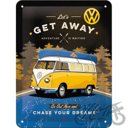 TABLICA PLAKAT 15X20 VW BULLI 26251