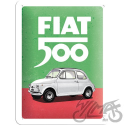 TABLICA PLAKAT 15X20 FIAT 500 ITALIAN COLOUR 26254