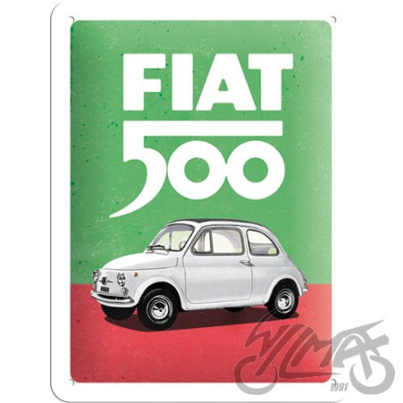 TABLICA PLAKAT 15X20 FIAT 500 ITALIAN COLOUR 26254