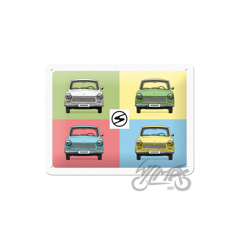 TABLICA PLAKAT 15X20 TRABANT POP ART 26258