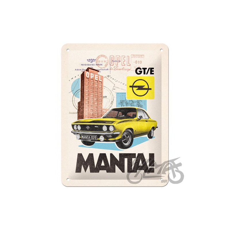 TABLICA PLAKAT 15X20 OPEL MANTA GT/E 26262