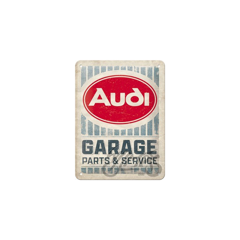 TABLICA PLAKAT 15X20 AUDI GARAGE 26263